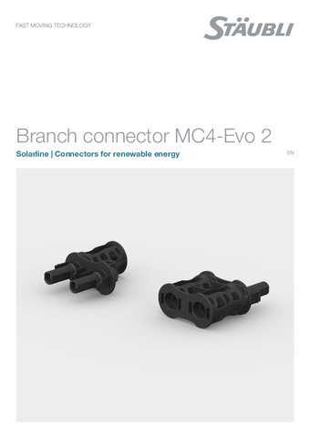 Branch connector MC4-Evo 2