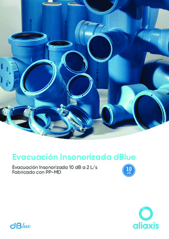 Evacuación insonorizada dBlue