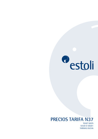 ESTOLI TARIFA Nº37 2026