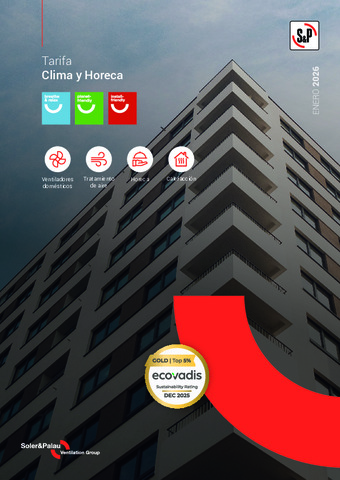 SOLER Y PALAU TARIFA CLIMA 2026