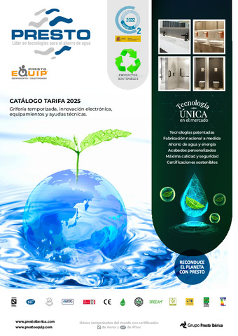 PRESTO CATALOGO PRESTO Y  EQUIP 2025