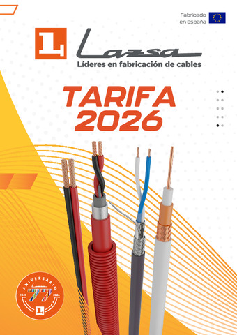 LAZSA TARIFA 2026