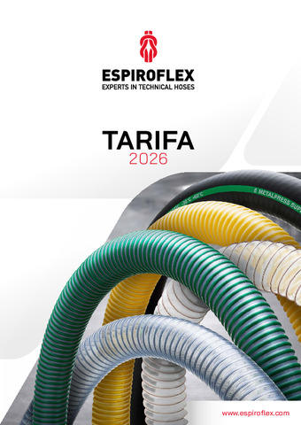 ESPIROFLEX TARIFA 2026