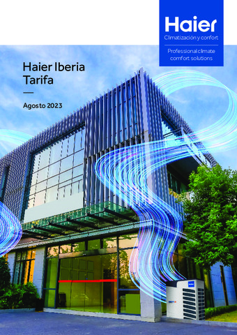 HAIER TARIFA SEPTIEMBRE 2023