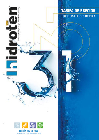 HIDROTEN - Tarifa Marzo 2026