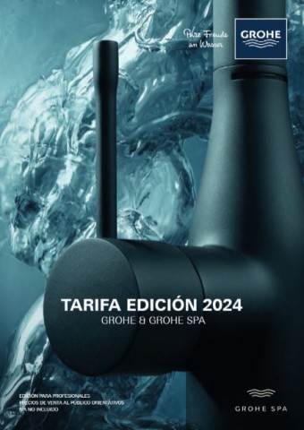 TARIFA GROHE 2024 1