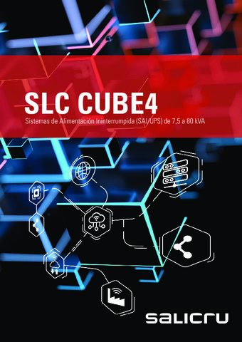 SALICRU: CATÁLOGO SLC CUBE4 2026