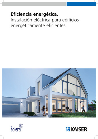 SOLERA: CATÁLOGO KAISER_Eficiencia Energética
