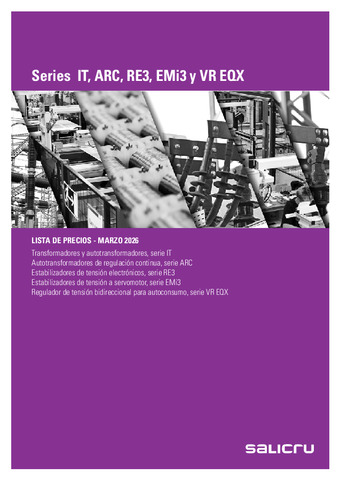 SALICRU TARIFA IND NOW 2026