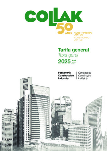 COLLAK TARIFA 01.05.2025