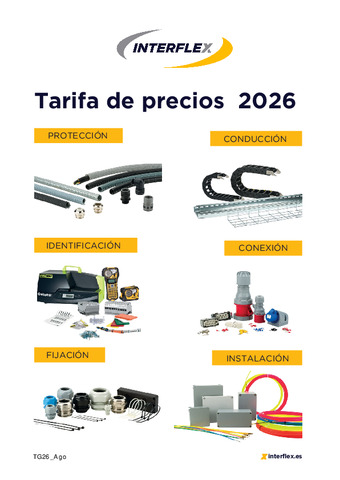INTERFLEX | Tarifa Agosto 2026