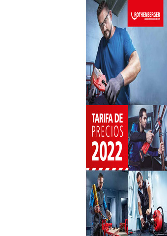 ROTHENBERGER TARIFA 2022