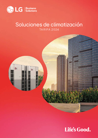 LG TARIFA SOLUCIONES DE CLIMATIZACIÓN 2024