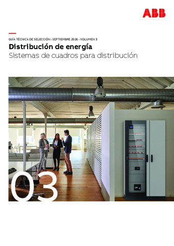 ABB CATÁLOGO SISTEMAS DE CUADROS PARA DISTRIBUCIÓN 2026