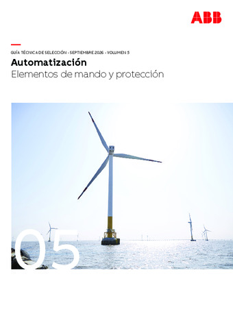 ABB CATÁLOGO ELEMENTOS DE MANDO Y PROTECCIÓN 2026