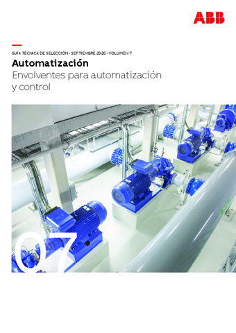ABB CATÁLOGO ENVOLVENTES PARA AUTOMATIZACIÓN Y CONTROL 2026