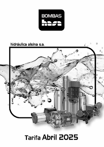 HASA TARIFA 01.04.2025
