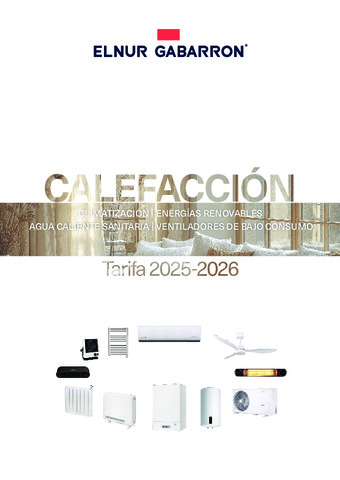 ELNUR TARIFA CALEFACCIÓN ELÉCTRICA 2025