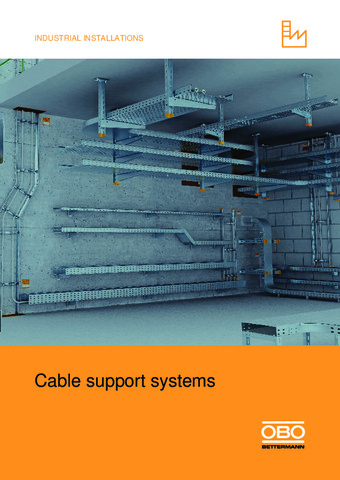 Cable support systems