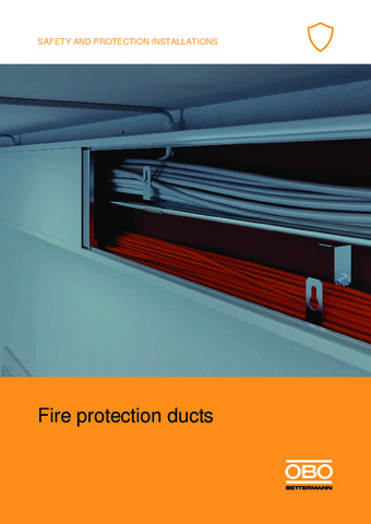 Fire protection ducts