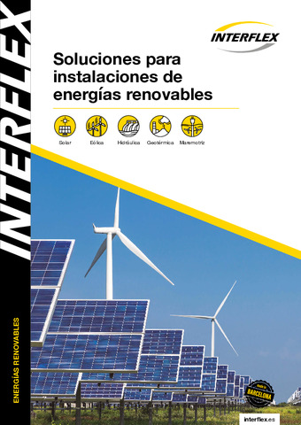 Soluciones para instalaciones de energías renovables