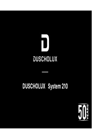 DUSCHOLUX_System_210_es