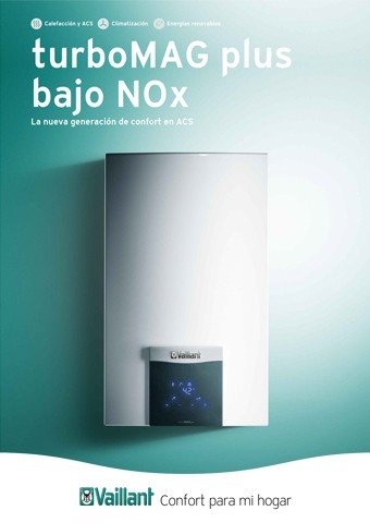 VAILLANT - Catálogo turboMAG plus bajo NOx