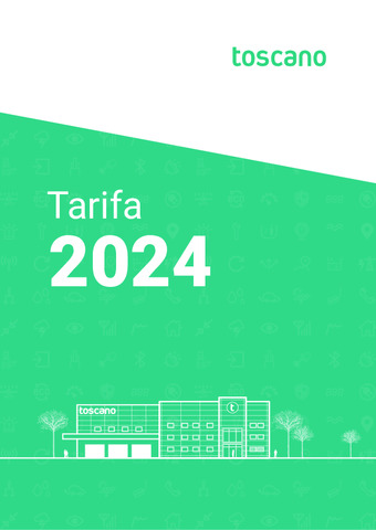 TOSCANO: TARIFA_2024