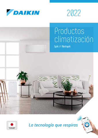 Catálogo Daikin Productos climatización