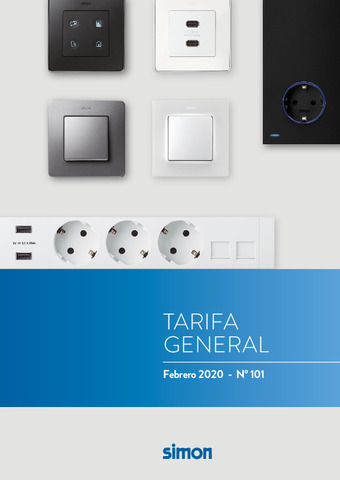 SIMON - Tarifa General 2020