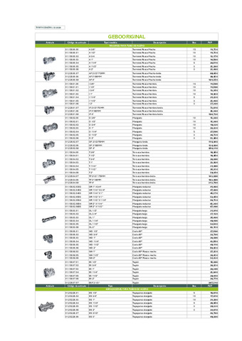 GEBO TARIFA MAYO 2026