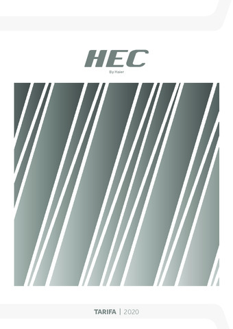 Tarifa HEC 2020