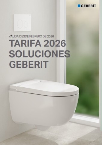 GEBERIT TARIFA SOLUCIONES GEBERIT 2026