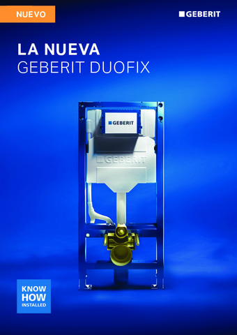 GEBERIT FOLLETO NUEVA GEBERIT DUOFIX