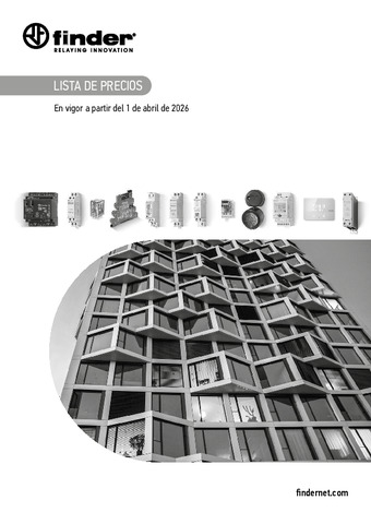 FINDER TARIFA ABRIL 2026