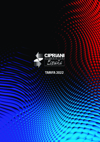 CIPRIANI TARIFA 2022