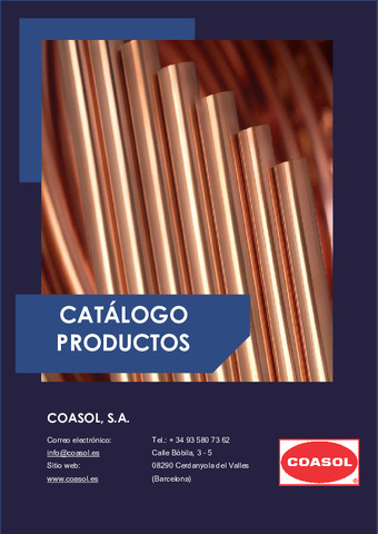 Catálogo COASOL