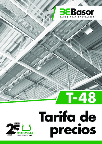 BASOR: TARIFA PRECIOS T-48