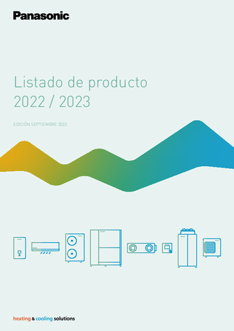 PANASONIC CATALOGO 2022-2023