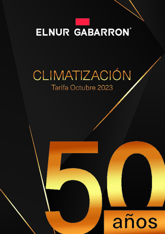 GABARRON - Tarifa Climatización Octubre 2023