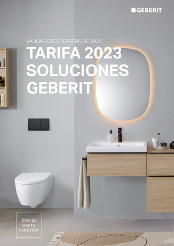 TARIFA SOLUCIONES GEBERIT 01.02.2023