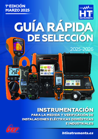 HT INSTRUMENTS - Tarifa Marzo 2025