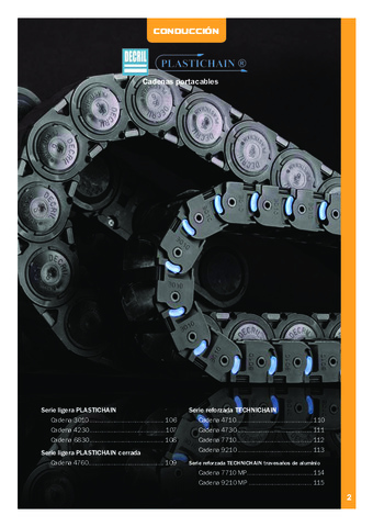 INTERFLEX - Cadenas portacables