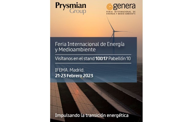 Prysmian Group en Genera 2023 impulsando la transición energética
