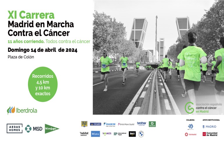 Daikin apoya por octavo año consecutivo la 11ª Carrera Madrid en Marcha Contra el Cáncer