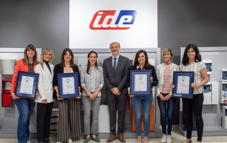 IDE obtiene cuatro nuevas certificaciones ISO
