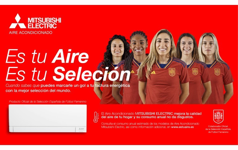 Mitsubishi Electric, colaborador oficial de la Selección Española de Fútbol Femenino, ha celebrado con orgullo el éxito de las Campeonas del Mundial