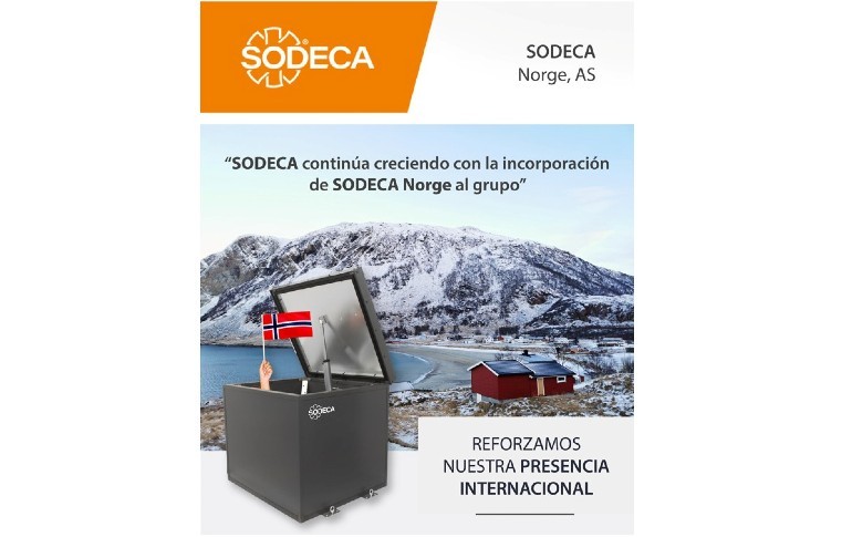 SODECA continúa creciendo con la incorporación de SODECA NORGE al grupo
