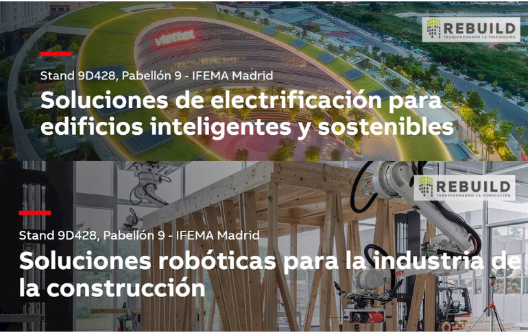 ABB presenta avances en robótica y electrificación en Rebuild 2024