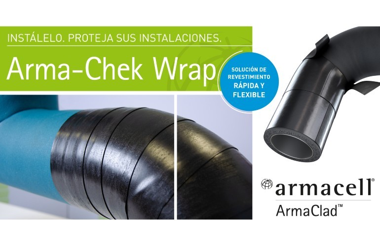 Revestimiento autosoldable de Armacell: Arma-Chek® Wrap